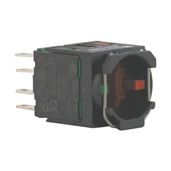 Schneider Electric Schneider Electric Contact Block 16 mm 1NO/1NC 6A 250V AC — product photo