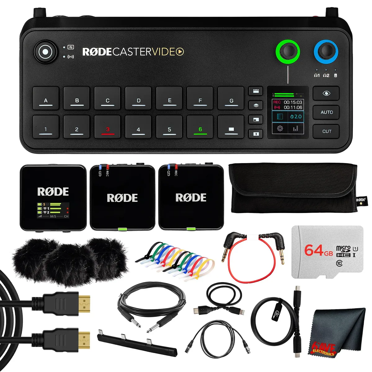 RODE Microphone RODE RODECaster Video Production Console 64GB — product photo