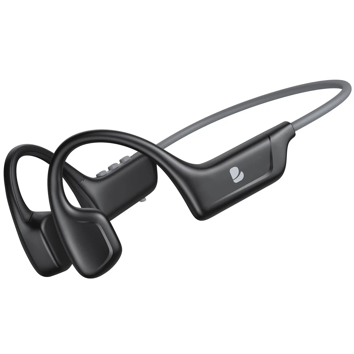  Bayhanc T06 Bone Conduction Headphones, 16mm, 10h, Bluetooth 5.4, Black — product photo