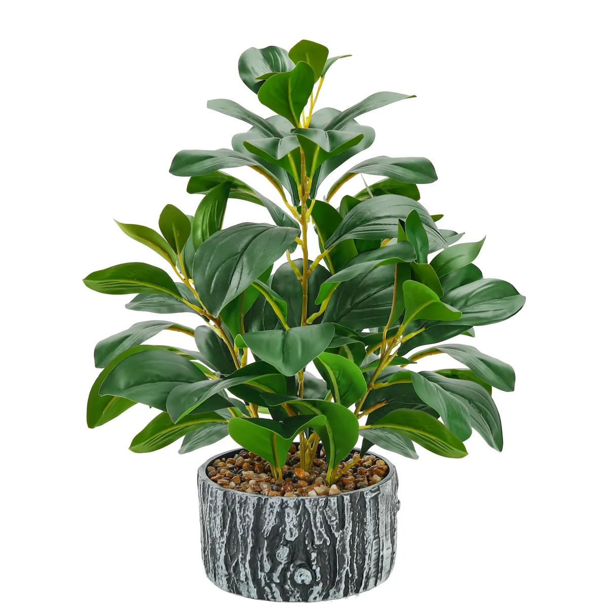  15.7" Artificial Foliage with 5.6" Planter — product photo