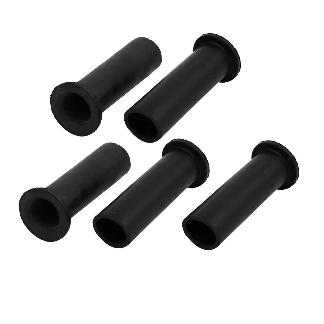 Unique-Bargains Unique-Bargains 5 Pcs Rubber Strain Relief Cord Boot Protector Cable Sleeve 50mm — product photo