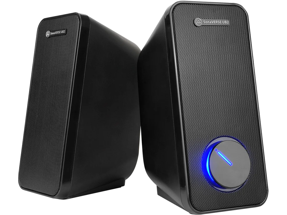 GOgroove GOgroove GGSVUB2100BOWS SonaVERSE UB2 2.1 USB speaker 32W peak — product photo