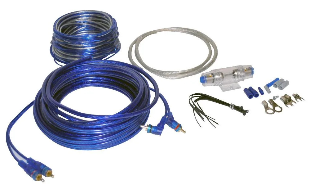 Lanzar Lanzar AMPKIT8 Contaq 1200 W 8 Gauge Amplifier Kit — product photo