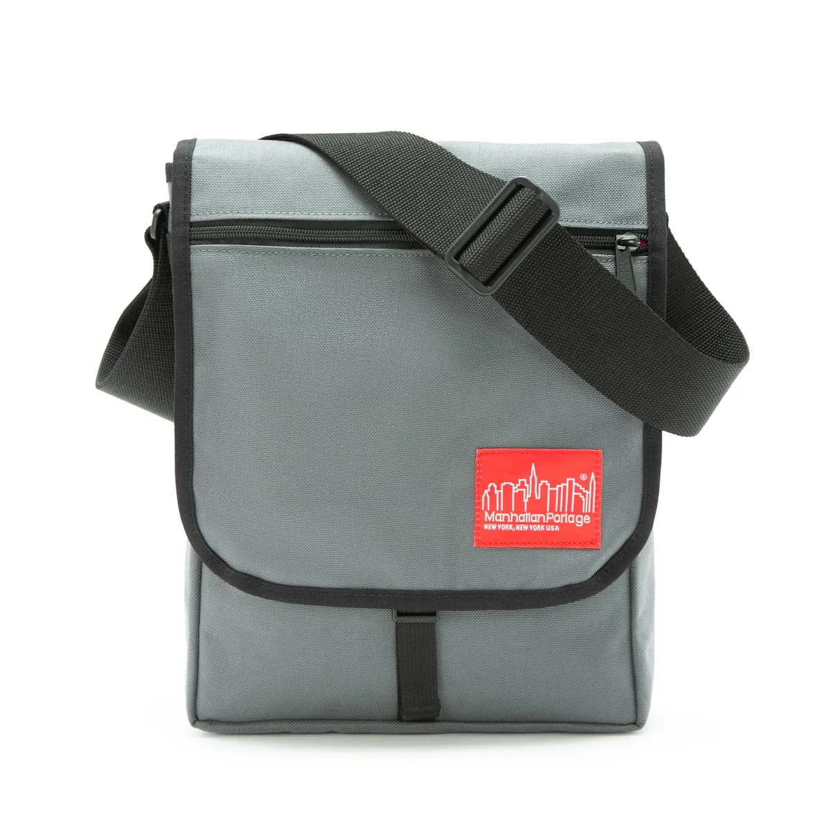 Manhattan Portage Manhattan Portage Grey Messenger Bag — product photo