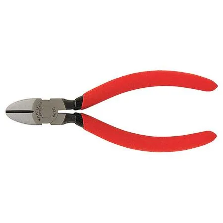 XCELITE 6 in diagonal cutting plier, oval nose, cushion grip handles, carbon steel