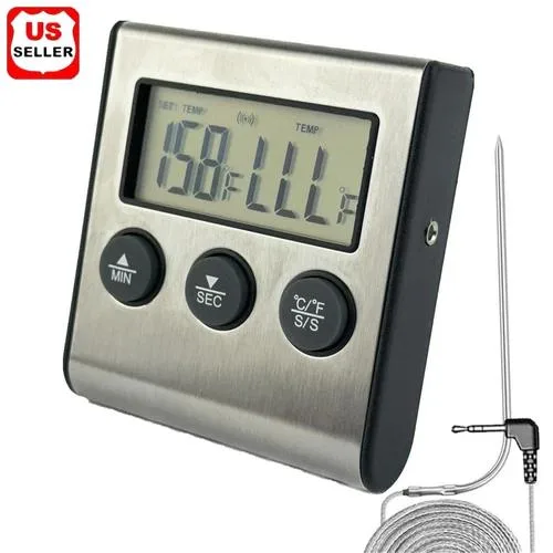 NShi NShi Remote Kitchen Digital Cooking Thermometer Probe 18cm 572°F — product photo