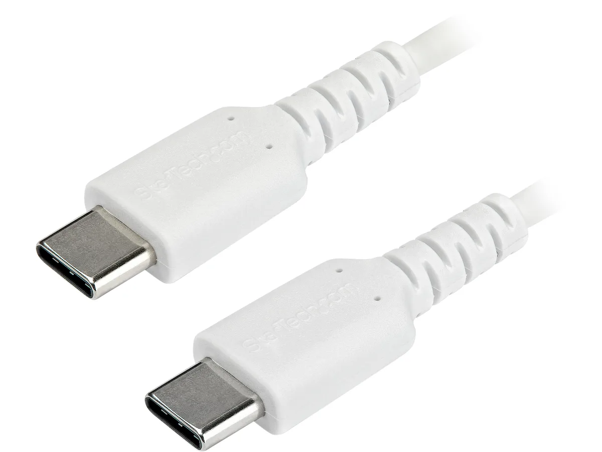STARTECH STARTECH RUSB2CC1MW 1m USB 2.0 Type C cable White 60W — product photo