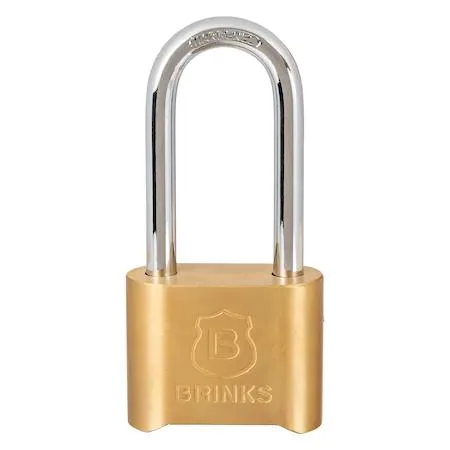 Brinks Brinks 171-50052 Combination Padlock Brass 48mm Resettable — product photo