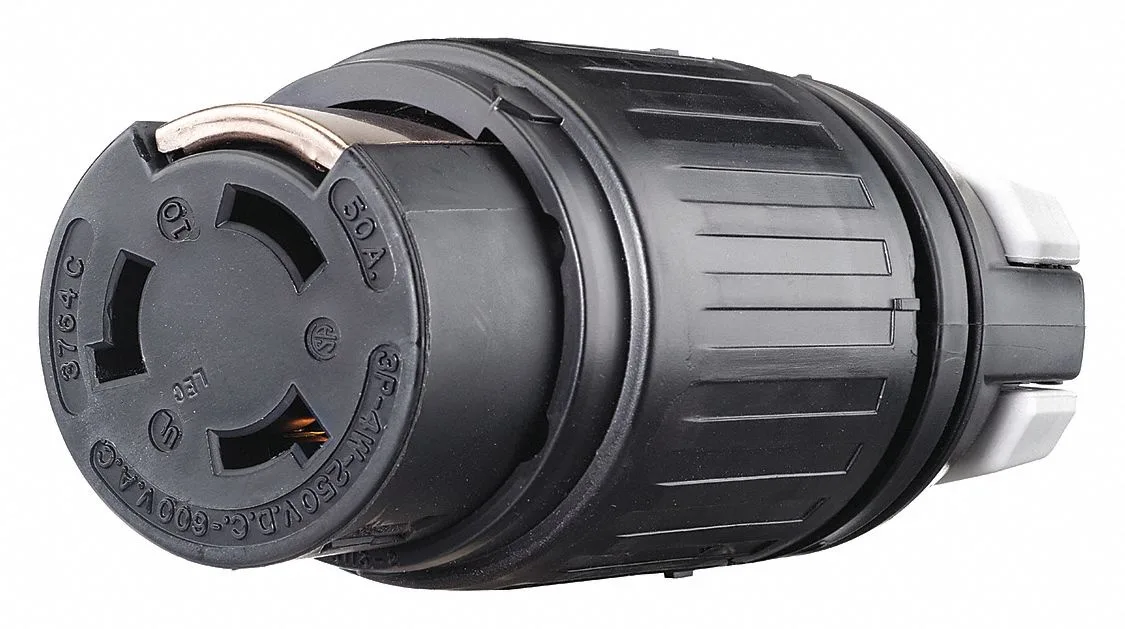 Bryant Bryant Locking Wire Cap Connector Black Nylon 3 Poles 3764 — product photo