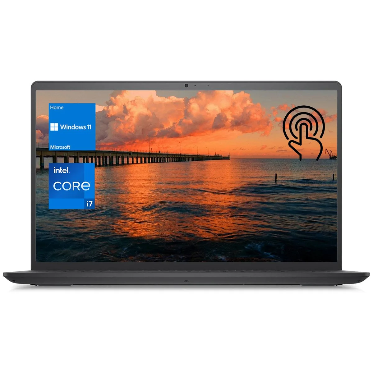 DELL DELL Inspiron 3520 laptop i7-1255U 16GB 1TB PCIe 15.6 FHD Touch Black — product photo