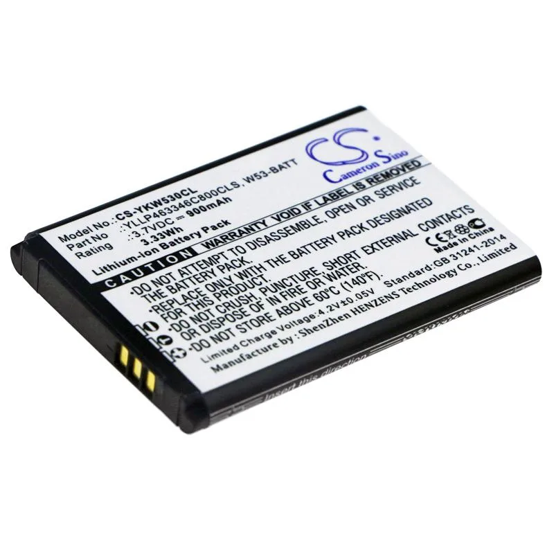 Estry Estry W78H 900mAh 3.7V standard battery — product photo