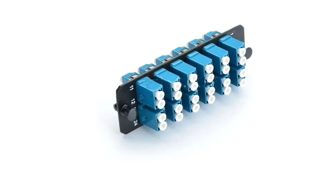 Other Electricities Other Electricities 12 LC Duplex Fiber Adapter Panel 109×35×44 mm — product photo