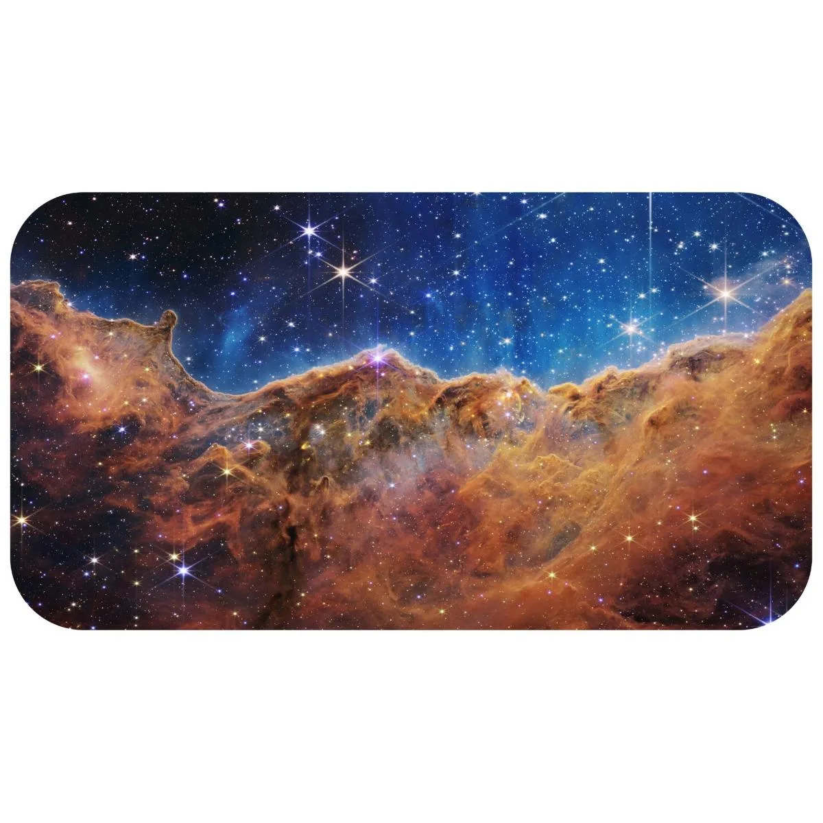 Future of Flight Future of Flight Webb Space Telescope Carina Nebula 11x6" Mouse Pad 1/16" Thick — product photo