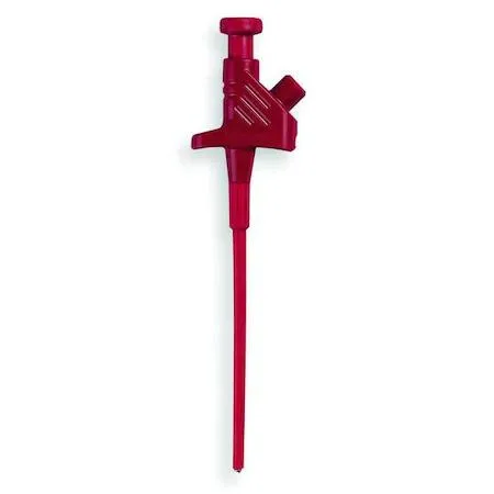 Pomona Electronics Pomona Electronics 1440 Test Clip Lead, Banana Jack, 6.22", Red — product photo