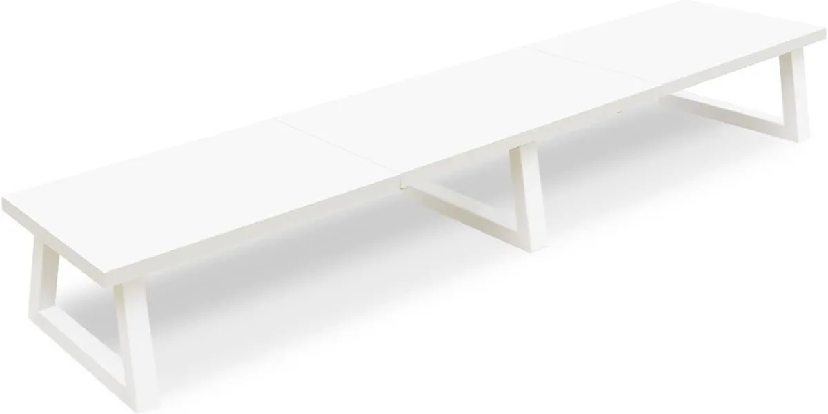 PISKEKAT PISKEKAT 42 inch White Dual Monitor Riser Server Rack — product photo