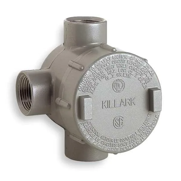 Hubbell Incorporated Hubbell Incorporated KILLARK GECTT-3 Conduit Outlet Body T — product photo