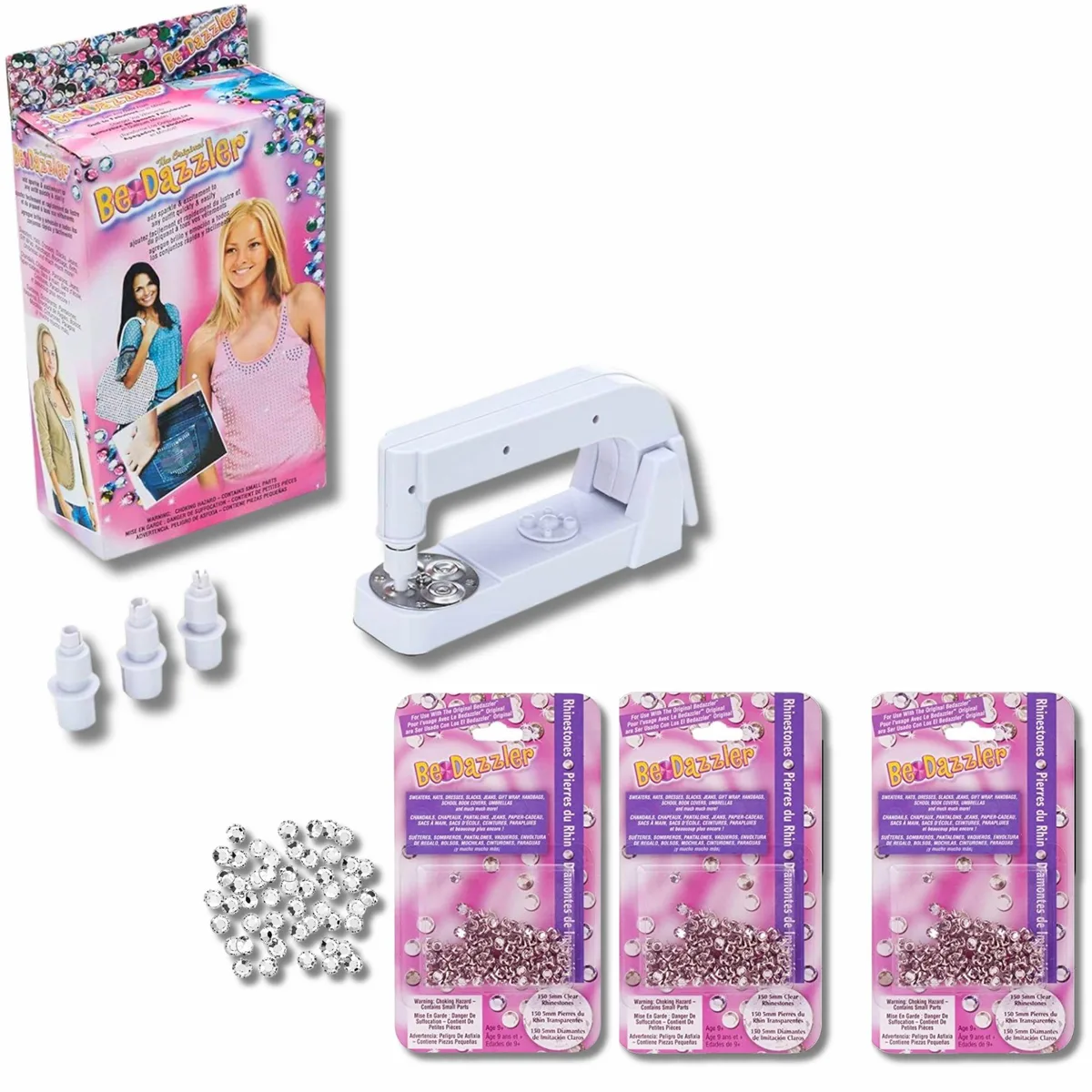 As Seen On TV As Seen On TV Bedazzler Deluxe Clear Rhinestone Kit 600 Clear — product photo
