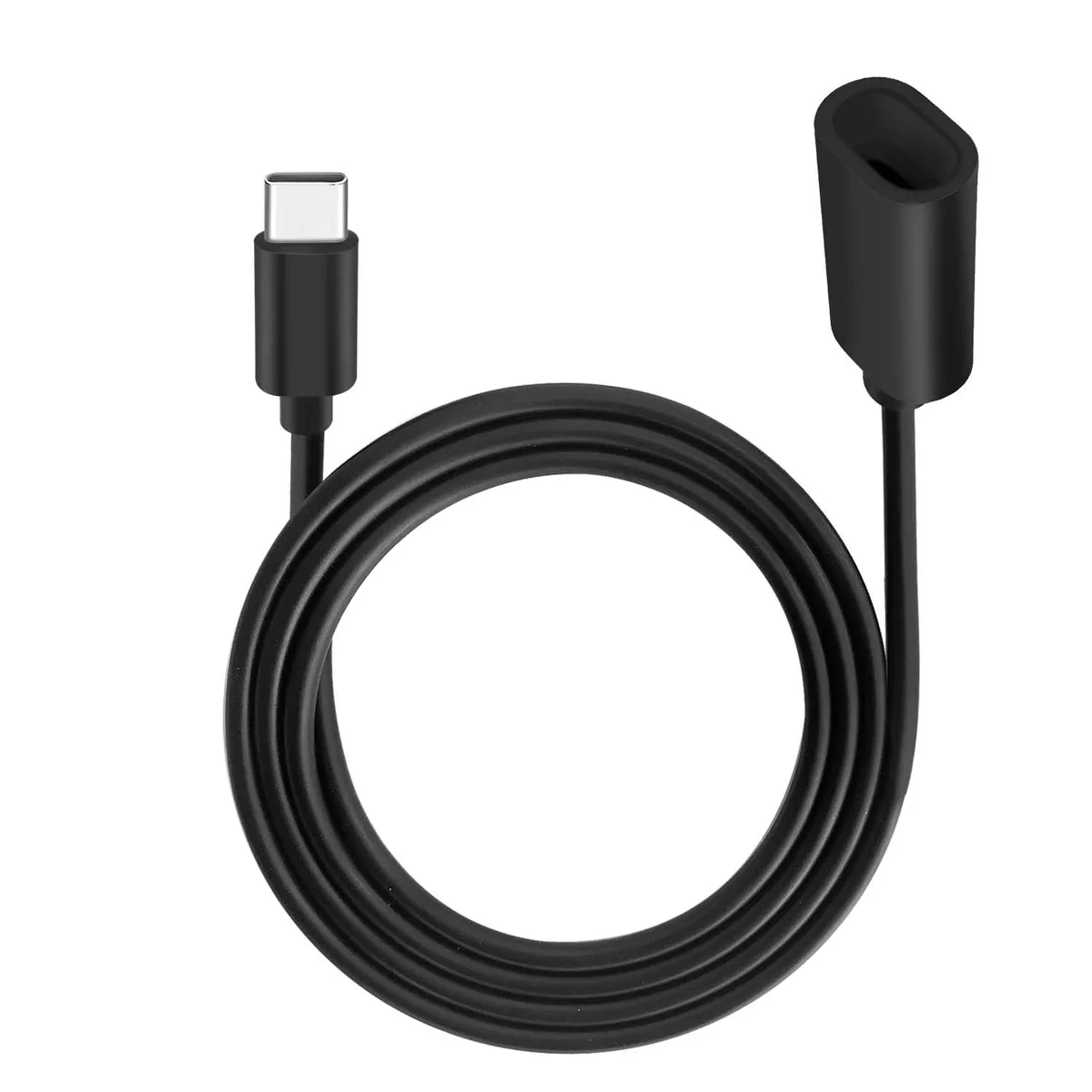  DJ-Tech 495002 USB-C male to female extension cable 10 ft black — product photo