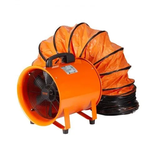 VEVOR VEVOR BT-SHT12A-U(S)10 Portable Ventilator 12 inch 33ft Duct 585W 3198CFM — product photo