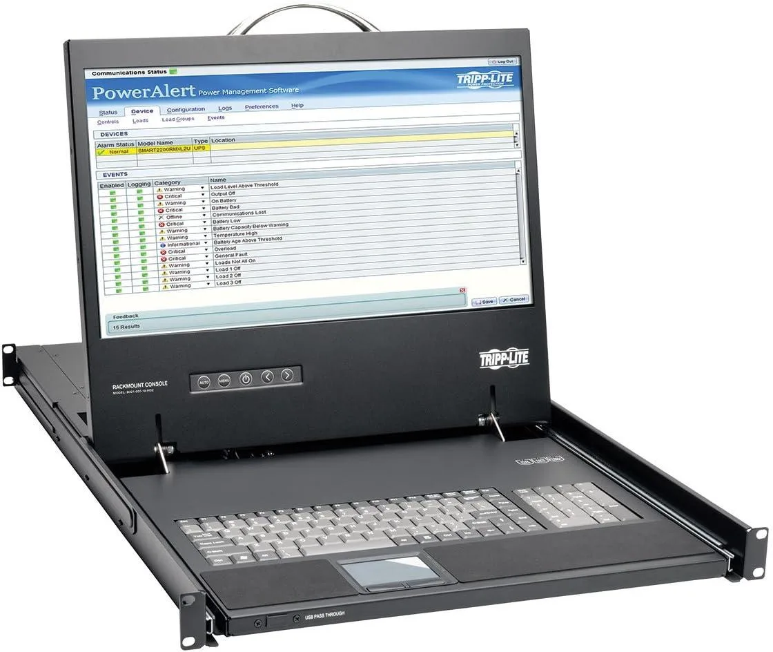 Tripp Lite Tripp Lite B021-000-19-HD2 19" LCD 1080p Rack Console KVM Switch — product photo