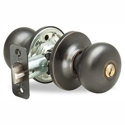 Yale Yale 700H-10BP Oil Rubbed Bronze Entry Knob Door Lock — product photo