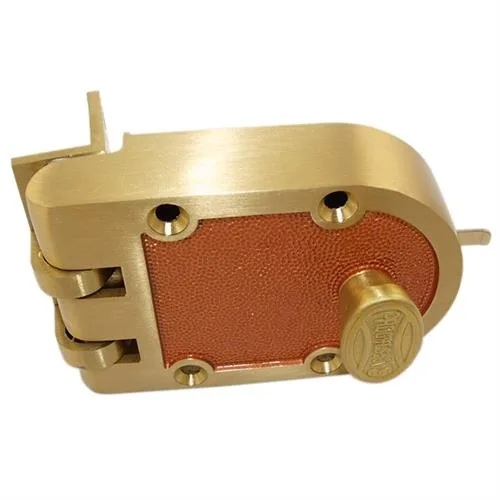 Progressive Hardware Co., Inc. Progressive Hardware Co., Inc. 1786-10 Aged Bronze Grade 1 Single Cylinder Deadlock Angle Strike SE1 Keyway — product photo
