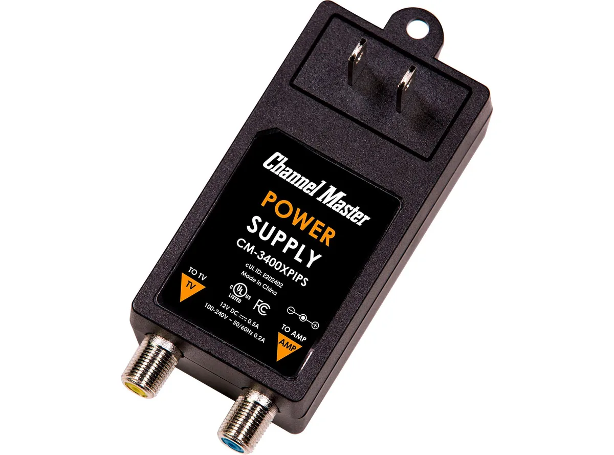  Channel Master CM-3400XPIPS Power Adapter 12V DC 0.5A — product photo