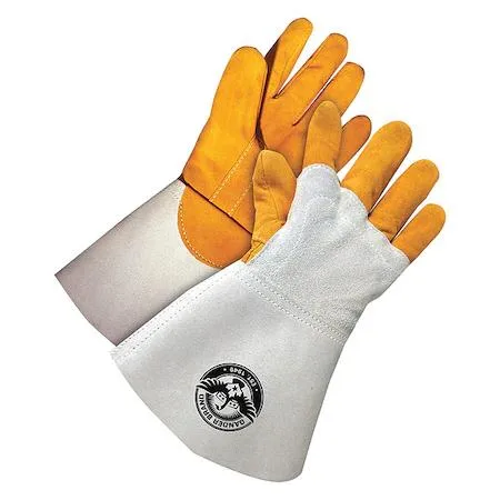 BDG BDG 64-9-1145-10 Welding Glove TIG Grain Deerskin Back Hand Patch Left Hand L personal protective equipment — product photo