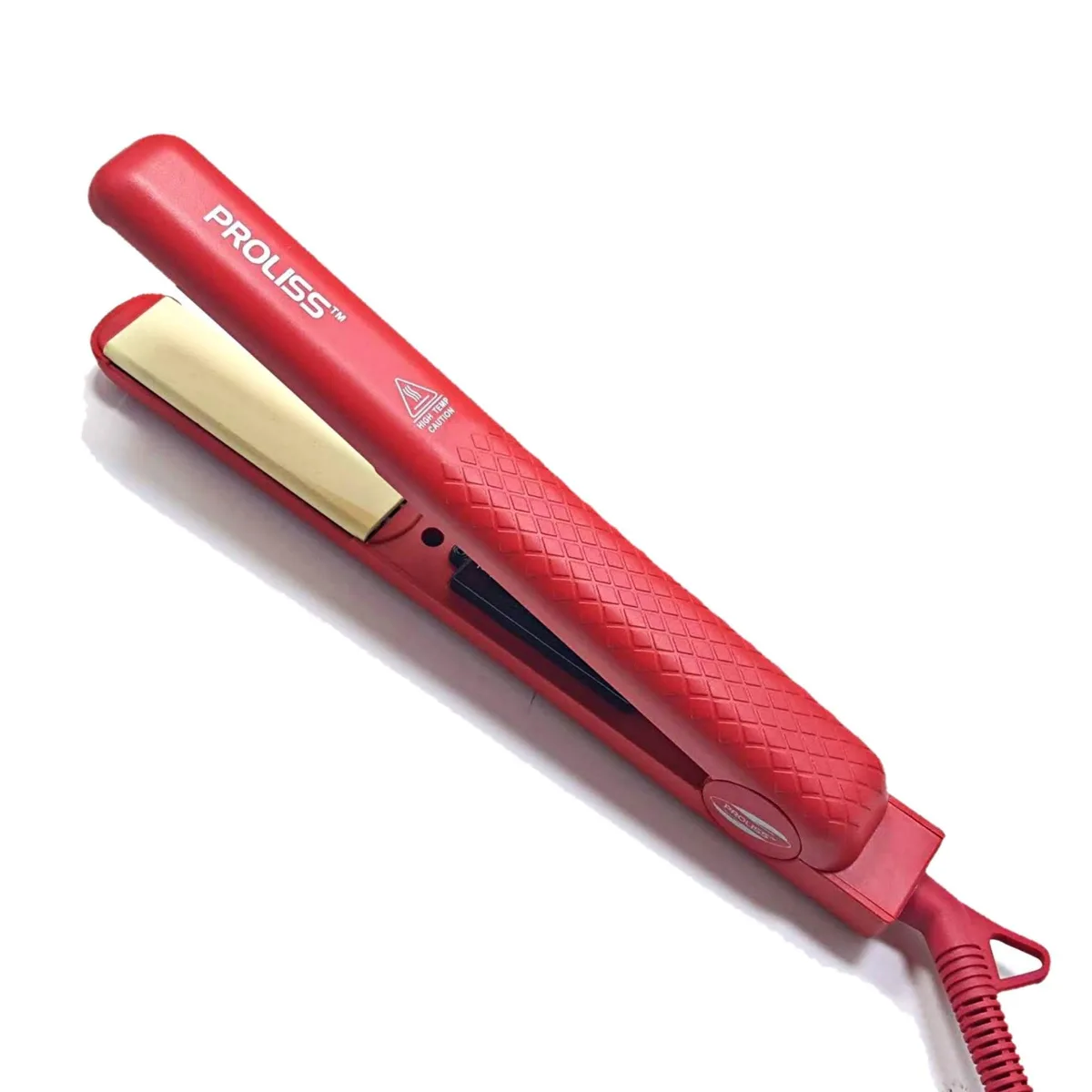 Proliss Proliss Infusion 1.25" Yellow Ceramic Flat Iron Red — product photo