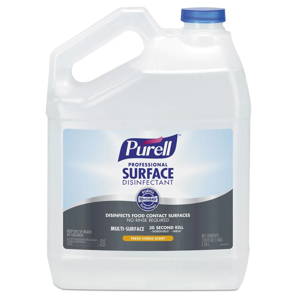GOJO GOJO 434204 Professional Surface Disinfectant Fresh Citrus 1 gal cleaning — product photo