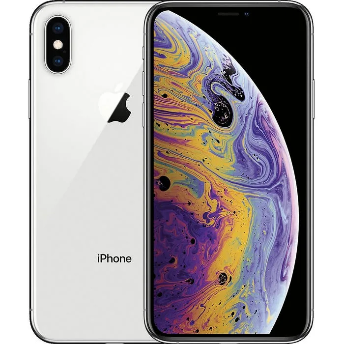 Apple Apple iPhone XS 256GB Silver Unlocked Cell Phone — product photo