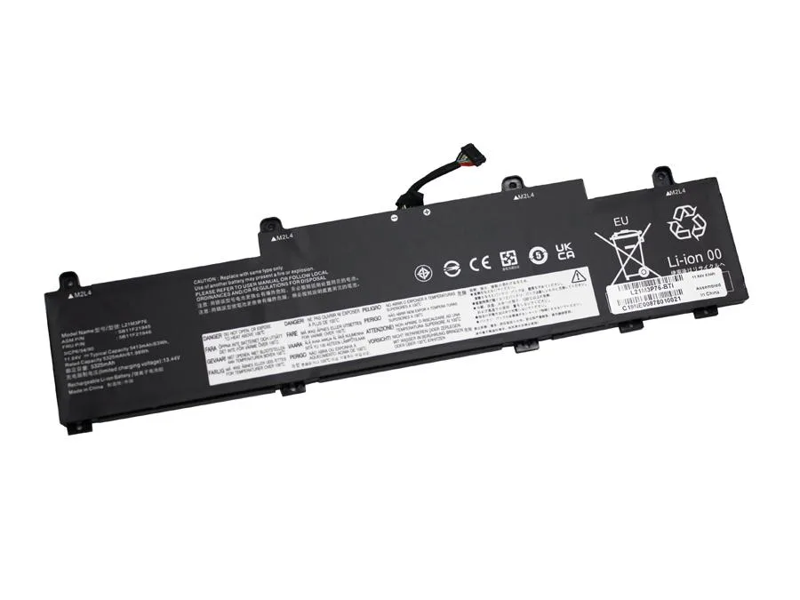 PowerWarehouse PowerWarehouse L21M3P76 laptop battery for ThinkPad L14 Gen 3 L15 Gen 3 C14 Gen 1 63W — product photo