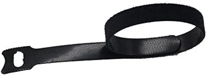 TAURKENAM TAURKENAM 50 Pcs Reusable Cable Ties 12 Inch Hook Loop Black — product photo