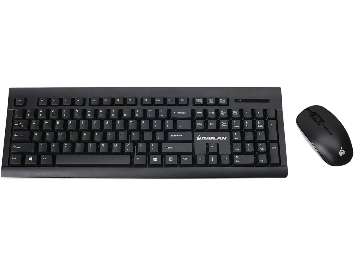 IOGEAR IOGEAR GKM552RB 2.4 GHz Wireless Keyboard and Mouse Combo — product photo