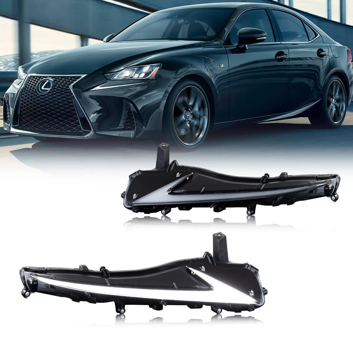 inginuity time inginuity time DL-3274A automotive specialty lighting set of 2 blue 2017-2020 — product photo