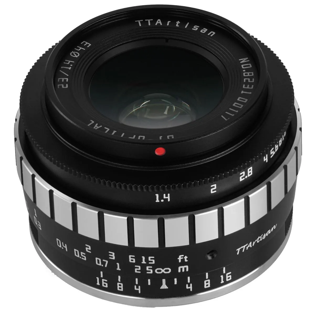 TTARtisan TTARtisan 23mm f/1.4 camera lens for Nikon Z, Black/Silver — product photo