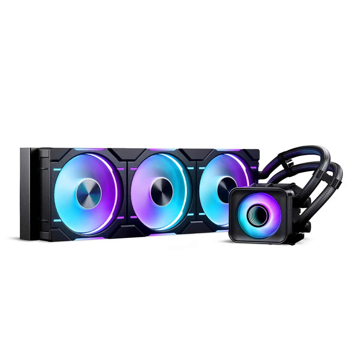 Phanteks Phanteks Glacier One 360D30 X2 liquid cooler PH-GO360D30_DBK02 — product photo