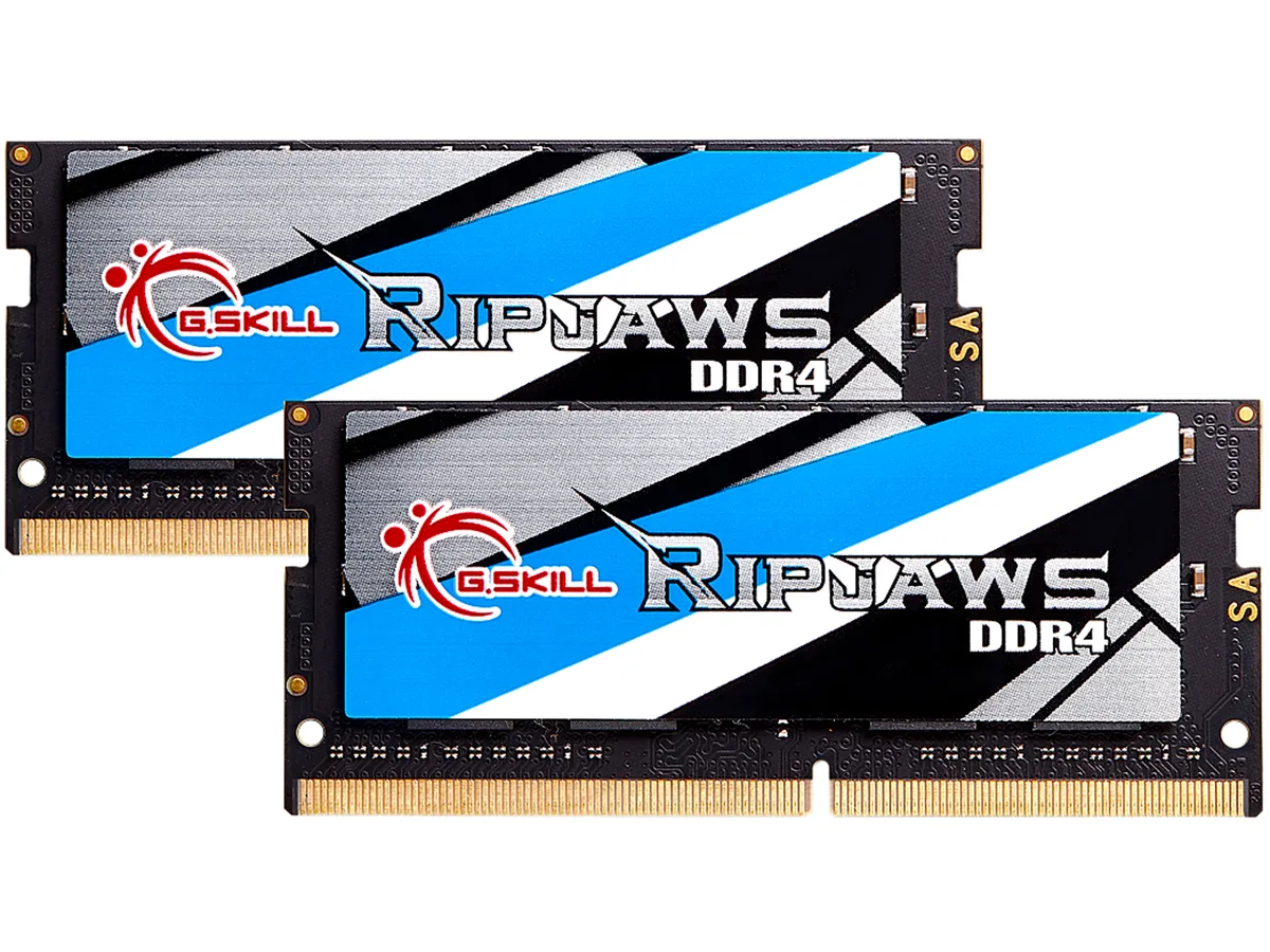 G.SKILL G.SKILL Ripjaws F4-2666C19D-16GRS 16GB (2×8GB) DDR4 2666 CL19 laptop RAM — product photo