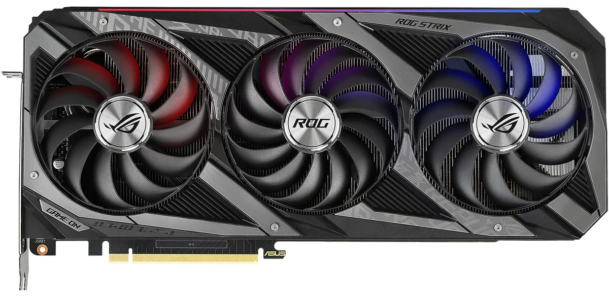 ASUS ASUS STX-RTX3070TI-O8G-GA GeForce RTX 3070 Ti graphics card — product photo