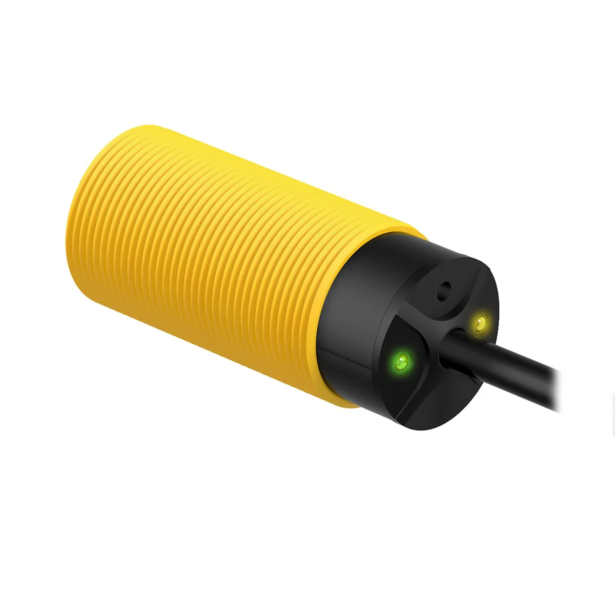 Banner Banner S30SN6R 30mm Plastic Threaded Barrel Sensor 60m Range 10-30V dc NPN Output 2m Cable — product photo