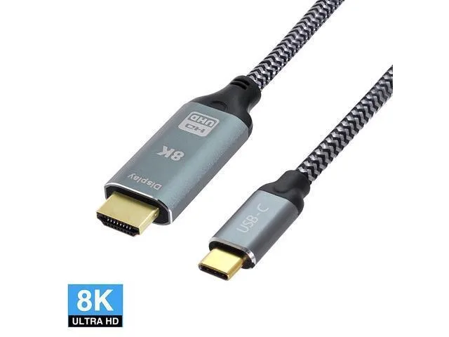 LORDWORLD LORDWORLD USB4 Type-C Male to HDMI 2.0 Male 8K 4K Cable — product photo