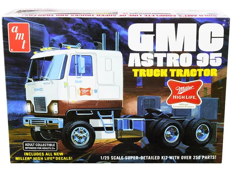 AMT AMT GMC Astro 95 Truck Tractor "Miller" 1/25 Scale Model Kit — product photo