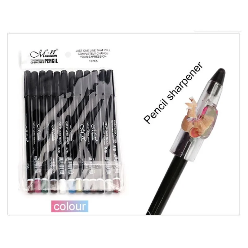 DAXINQI DAXINQI 12 Pcs Waterproof Eyeliner Pencil Set Mixcolor — product photo
