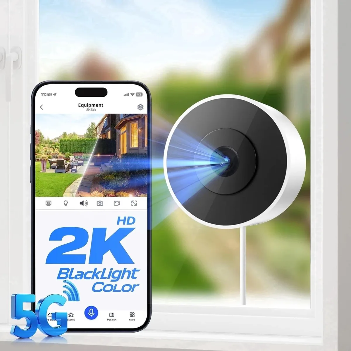Picturesky Picturesky Window Camera 2.4/5G 3 MP 360° 911 — product photo