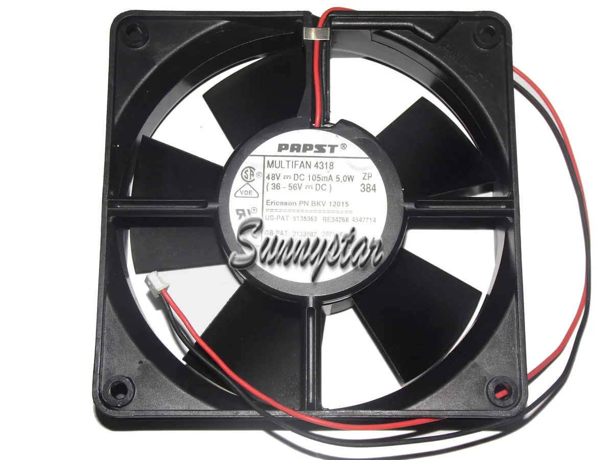OEM Industries OEM Industries MULTIFAN 4318 120mm CPU cooler 48V 5.0W 105mA 2-pin — product photo
