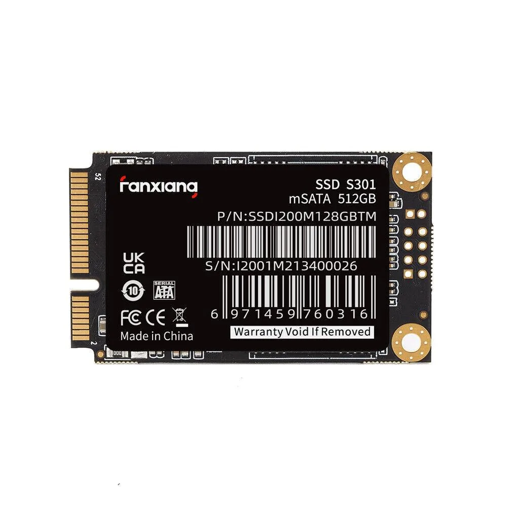 FANXIANG FANXIANG S301 mSATA 128GB internal SSD — product photo
