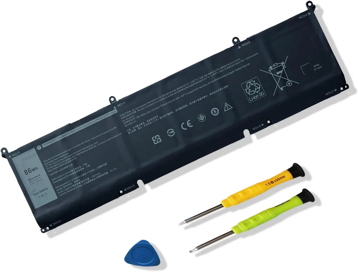 NShi NShi 69KF2 laptop battery 11.4V 86Wh 7167mAh — product photo