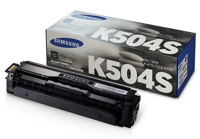 SAMSUNG SAMSUNG CLT-K504S Black Toner Cartridge 2500 Pages — product photo