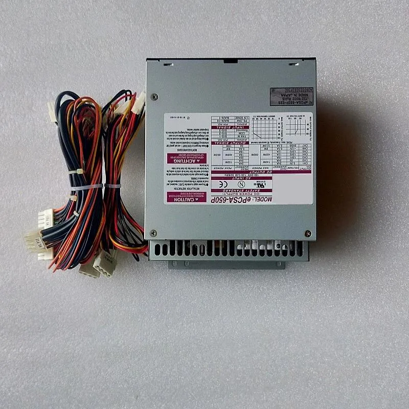 KHACHIMO 650W ATX power supply unit, metal casing