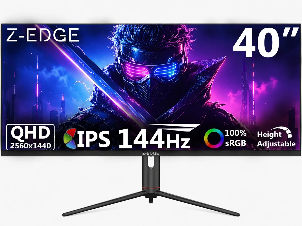 Z-EDGE Z-EDGE UG40S 40" 21:9 WQHD 144Hz IPS gaming monitor — product photo